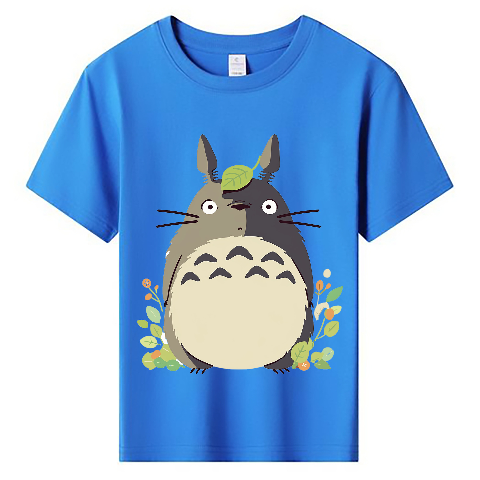 （画像用） となりのトトロ 草壁メイ 草壁サツキ My Neighbor Totoro Satsuki Kusakabe Mei Kusakabe 綿100％キッズTシャツ（フロントプリント）